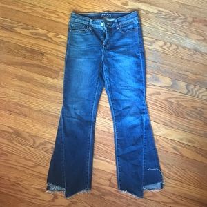 Ética crop flare jeans size 27